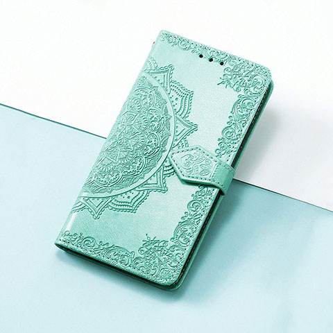 Custodia Portafoglio In Pelle Fantasia Modello Cover con Supporto S07D per Huawei Honor 50 SE 5G Verde