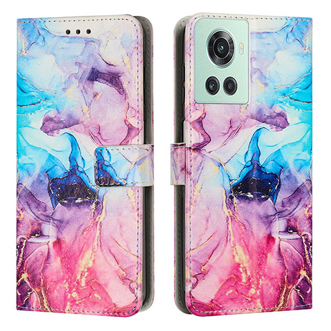 Custodia Portafoglio In Pelle Fantasia Modello Cover con Supporto Y01X per OnePlus Ace 5G Multicolore