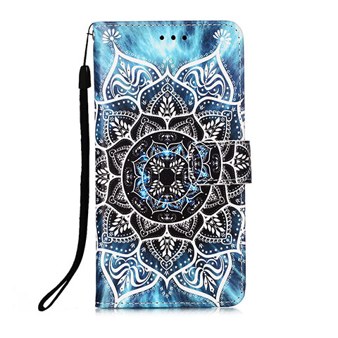 Custodia Portafoglio In Pelle Fantasia Modello Cover con Supporto Y02B per Xiaomi POCO C3 Multicolore