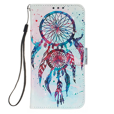 Custodia Portafoglio In Pelle Fantasia Modello Cover con Supporto Y03B per Samsung Galaxy A01 SM-A015 Multicolore