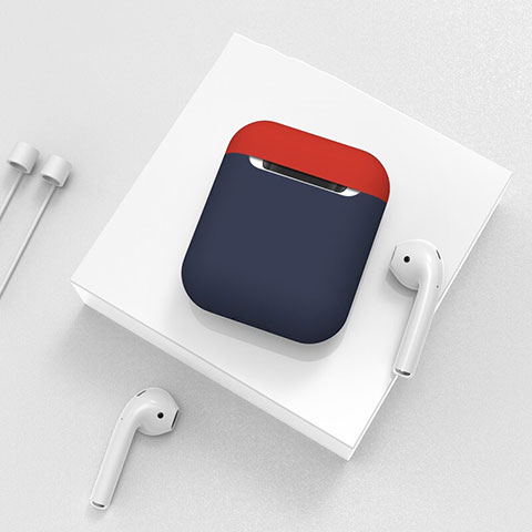 Custodia Portatile con Moschettone per AirPods Custodia di Ricarica C01 Multicolore