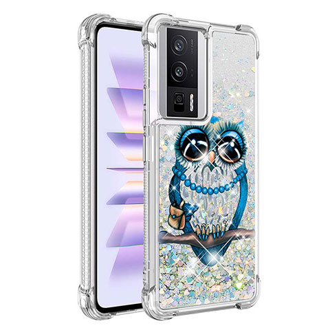 Custodia Silicone Cover Morbida Bling-Bling S01 per Xiaomi Poco F5 Pro 5G Multicolore