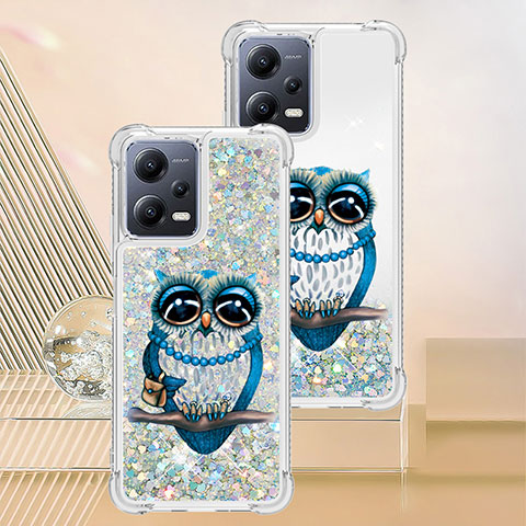 Custodia Silicone Cover Morbida Bling-Bling S01 per Xiaomi Poco X5 5G Multicolore