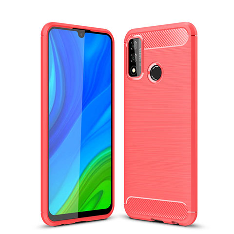 Custodia Silicone Cover Morbida Line per Huawei Nova Lite 3 Plus Rosso