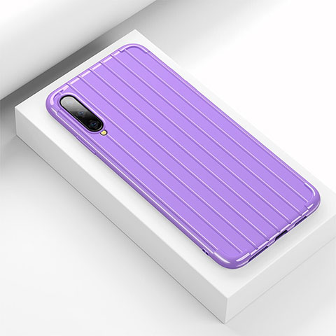 Custodia Silicone Cover Morbida Line per Huawei P Smart Pro (2019) Viola