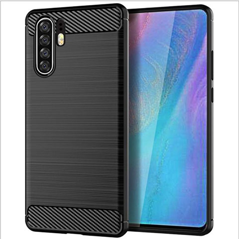 Custodia Silicone Cover Morbida Line per Huawei P30 Pro New Edition Nero