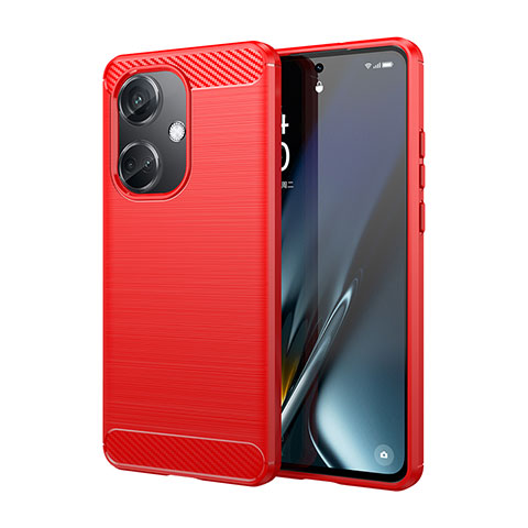 Custodia Silicone Cover Morbida Line per Oppo K11 5G Rosso