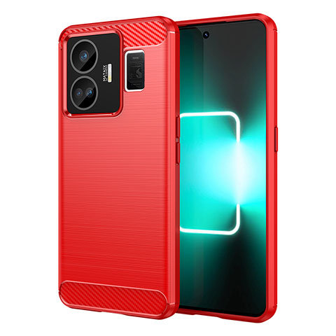 Custodia Silicone Cover Morbida Line per Realme GT Neo5 5G Rosso