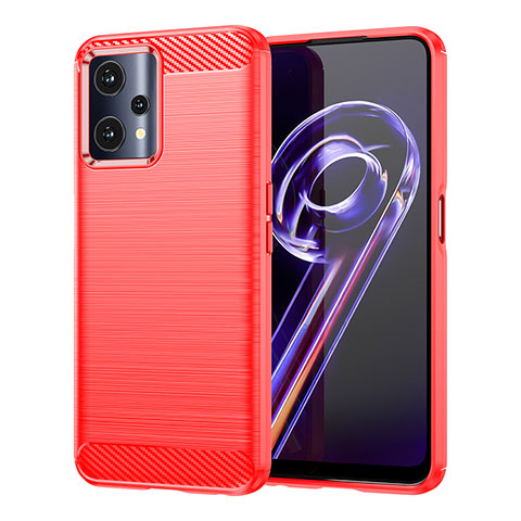 Custodia Silicone Cover Morbida Line per Realme V25 5G Rosso