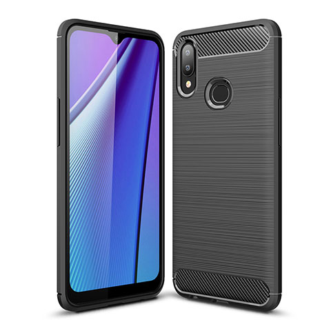 Custodia Silicone Cover Morbida Line per Samsung Galaxy A10s Nero