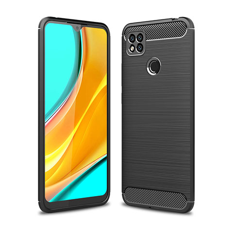 Custodia Silicone Cover Morbida Line per Xiaomi Redmi 9 Activ Nero