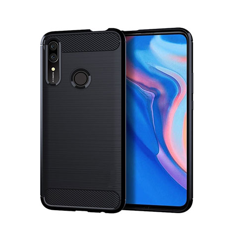 Custodia Silicone Cover Morbida Line S01 per Huawei P Smart Z Blu