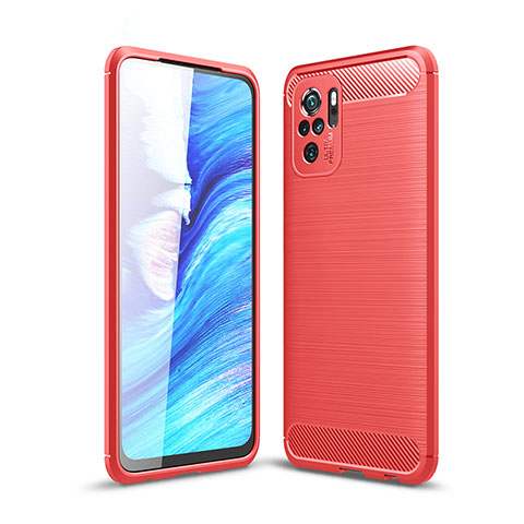 Custodia Silicone Cover Morbida Line WL1 per Xiaomi Poco M5S Rosso