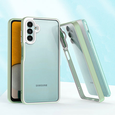 Custodia Silicone e Plastica Opaca Cover QW1 per Samsung Galaxy A13 5G Verde Pastello