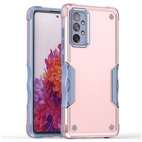 Custodia Silicone e Plastica Opaca Cover QW1 per Samsung Galaxy A33 5G Rosa