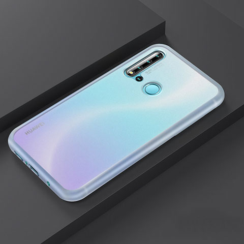 Custodia Silicone e Plastica Opaca Cover R03 per Huawei Nova 5i Bianco