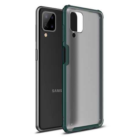 Custodia Silicone e Plastica Opaca Cover U01 per Samsung Galaxy A12 5G Verde