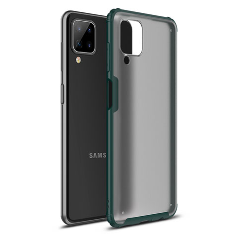 Custodia Silicone e Plastica Opaca Cover U01 per Samsung Galaxy A12 Nacho Verde