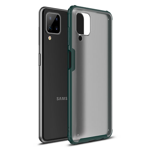 Custodia Silicone e Plastica Opaca Cover U01 per Samsung Galaxy M12 Verde