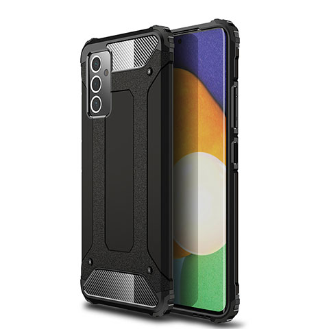 Custodia Silicone e Plastica Opaca Cover WL1 per Samsung Galaxy M14 5G Nero