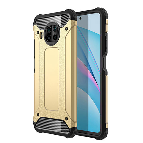 Custodia Silicone e Plastica Opaca Cover WL1 per Xiaomi Mi 10i 5G Oro