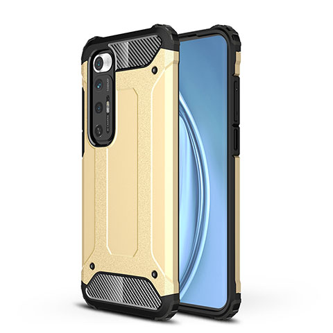 Custodia Silicone e Plastica Opaca Cover WL1 per Xiaomi Mi 10S 5G Oro