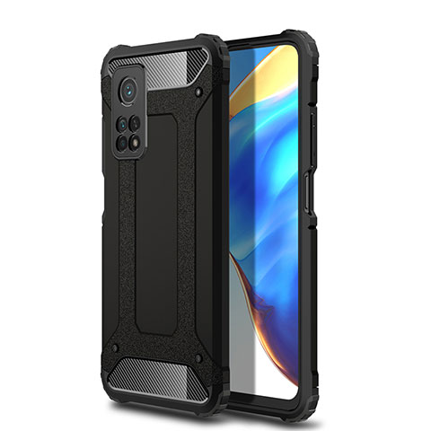 Custodia Silicone e Plastica Opaca Cover WL1 per Xiaomi Redmi K30S 5G Nero