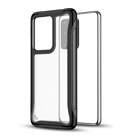 Custodia Silicone e Plastica Opaca Cover YF1 per Samsung Galaxy S20 Plus 5G Nero