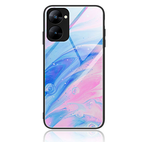 Custodia Silicone Gel Laterale Fantasia Modello Specchio Cover JM1 per Realme V30 5G Colorato