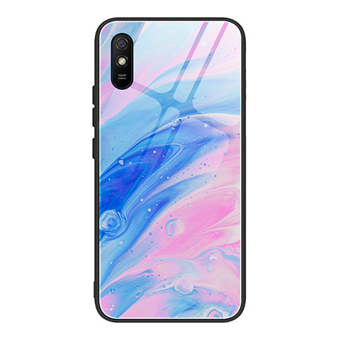 Custodia Silicone Gel Laterale Fantasia Modello Specchio Cover JM1 per Xiaomi Redmi 9A Colorato