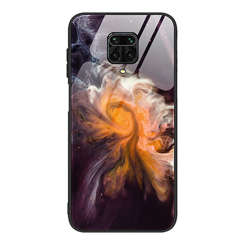 Custodia Silicone Gel Laterale Fantasia Modello Specchio Cover JM1 per Xiaomi Redmi Note 9 Pro Max Multicolore