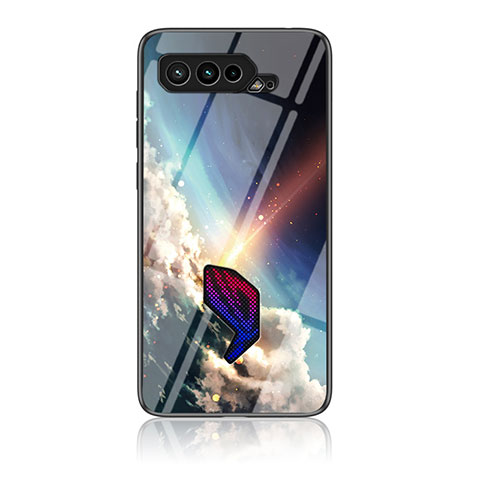 Custodia Silicone Gel Laterale Fantasia Modello Specchio Cover LS1 per Asus ROG Phone 5 Pro Multicolore