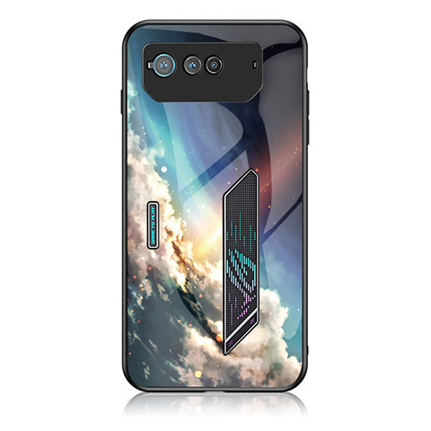 Custodia Silicone Gel Laterale Fantasia Modello Specchio Cover LS1 per Asus ROG Phone 6 Pro Multicolore