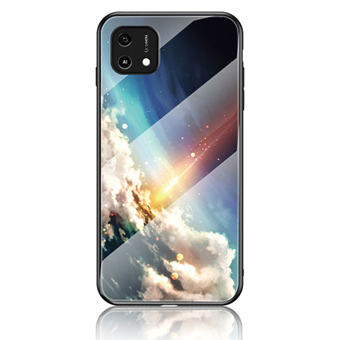 Custodia Silicone Gel Laterale Fantasia Modello Specchio Cover LS1 per Oppo A16K Multicolore