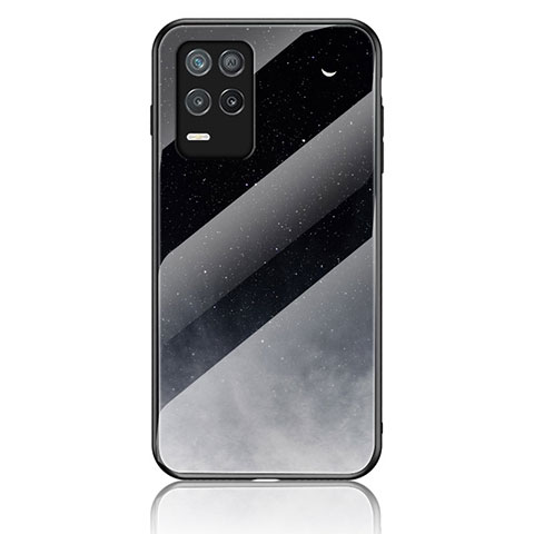 Custodia Silicone Gel Laterale Fantasia Modello Specchio Cover LS1 per Realme 8s 5G Grigio