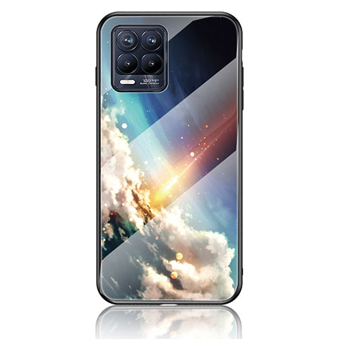 Custodia Silicone Gel Laterale Fantasia Modello Specchio Cover LS2 per Realme 8 Pro Multicolore