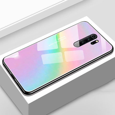 Custodia Silicone Gel Laterale Fantasia Modello Specchio Cover per Oppo A9 (2020) Colorato