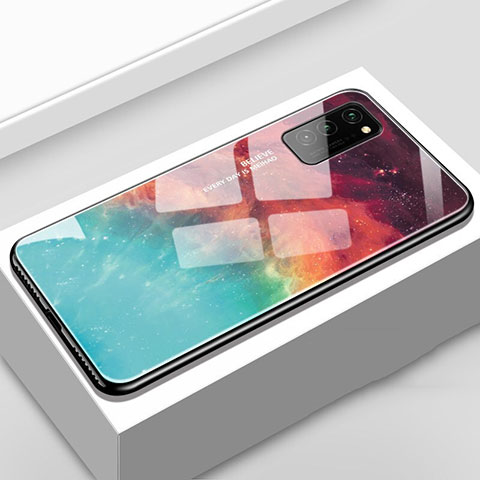 Custodia Silicone Gel Laterale Fantasia Modello Specchio Cover S02 per Huawei Honor View 30 Pro 5G Multicolore