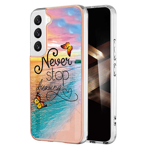 Custodia Silicone Gel Morbida Fantasia Modello Cover S01 per Samsung Galaxy S24 Plus 5G Multicolore