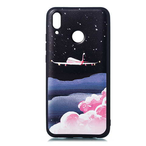 Custodia Silicone Gel Morbida Fantasia Modello Cover S06 per Huawei Enjoy 9 Plus Multicolore