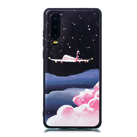 Custodia Silicone Gel Morbida Fantasia Modello Cover S06 per Huawei P30 Multicolore