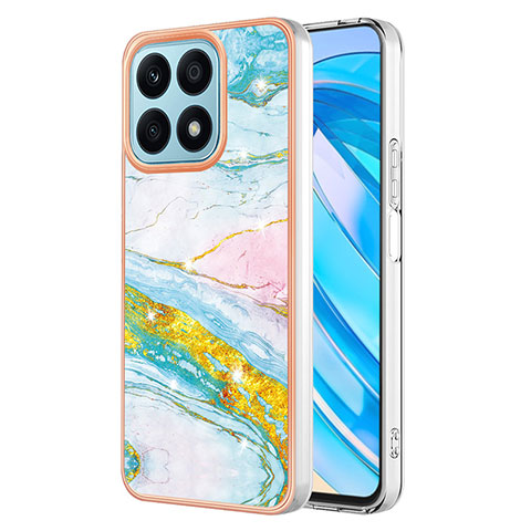 Custodia Silicone Gel Morbida Fantasia Modello Cover Y01B per Huawei Honor X8a 4G Colorato