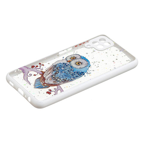 Custodia Silicone Gel Morbida Fantasia Modello Cover Y01X per Samsung Galaxy A12 5G Multicolore