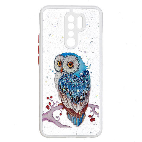 Custodia Silicone Gel Morbida Fantasia Modello Cover Y01X per Xiaomi Redmi 9 Multicolore