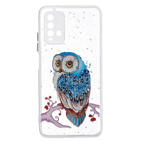 Custodia Silicone Gel Morbida Fantasia Modello Cover Y01X per Xiaomi Redmi 9 Power Multicolore