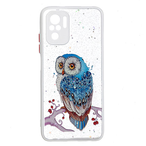 Custodia Silicone Gel Morbida Fantasia Modello Cover Y01X per Xiaomi Redmi Note 10 4G Multicolore