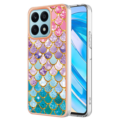 Custodia Silicone Gel Morbida Fantasia Modello Cover Y03B per Huawei Honor X8a 4G Colorato