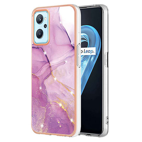 Custodia Silicone Gel Morbida Fantasia Modello Cover Y05B per Oppo K10 4G Lavanda