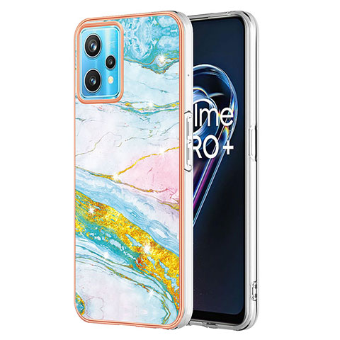 Custodia Silicone Gel Morbida Fantasia Modello Cover Y05B per Realme 9 Pro 5G Colorato