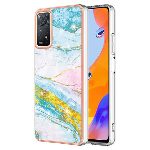 Custodia Silicone Gel Morbida Fantasia Modello Cover Y05B per Xiaomi Redmi Note 11 Pro 4G Colorato